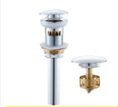 Modern gold & chrome brass basin faucet kitchen sink tap