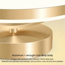 Modern gold circular led ceiling lamp for living room