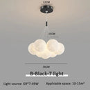 Modern gold cloud bubble ball led pendant lights for dining room