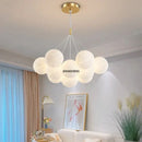 Modern gold cloud bubble ball led pendant lights for dining room