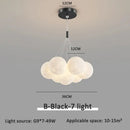 Modern gold cloud bubble ball led pendant lights for dining room