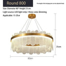 Modern gold cloud crystal led chandelier living room ceiling lamp