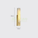 Modern gold cloud stone led wall light bedroom sconce