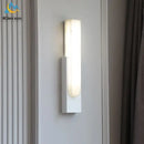 Modern gold cloud stone led wall light bedroom sconce