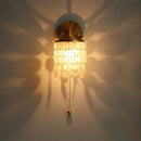 Gold Conch Wall Light