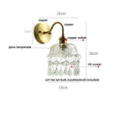 Gold Conch Wall Light