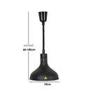 Modern gold & copper bell 250w electric heat lamp kitchen pendant light