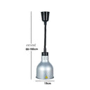 Modern gold & copper bell 250w electric heat lamp kitchen pendant light