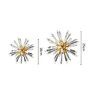Modern gold crystal ball acanthosphere home decoration living room
