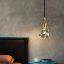 Modern gold crystal ball pendant light for dining room