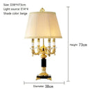 Modern gold crystal black table lamp bedroom chandelier light