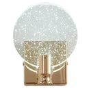 Modern gold crystal bubble wall lamp for bedroom luxury lighting