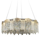 Modern gold crystal ceiling chandelier for dining room
