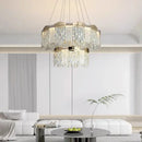 Modern gold crystal ceiling chandelier for dining room