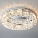 Modern gold crystal chandelier – dining room ceiling light