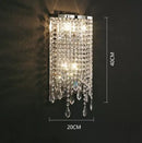 Modern gold crystal chandelier dining room lighting fixture