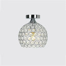 Modern gold crystal diamond ceiling light for dining room