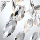 Modern gold crystal drop wall sconce living room branch light