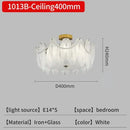 Modern gold crystal feather chandelier living room pendant light