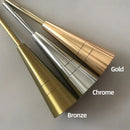Modern gold crystal glass led pendant lights dining room teardrop shaded