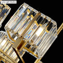 Modern gold crystal island light fixture dining room 6 head e12 e14