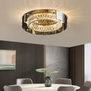 Modern gold crystal led ceiling chandelier bedroom light