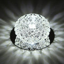 Modern gold crystal led ceiling chandelier corridor light