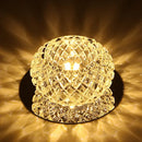 Modern gold crystal led ceiling chandelier corridor light