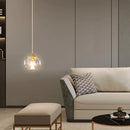 Modern gold crystal led ceiling chandelier for dining room