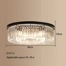 Modern gold crystal led ceiling chandelier for living room