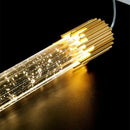 Modern gold crystal led ceiling chandelier for luxury dining room