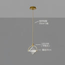 Modern gold crystal led ceiling lamp dining room pendant lights