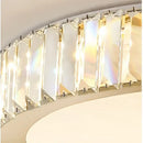 Modern gold crystal led ceiling light bedroom moon and star design