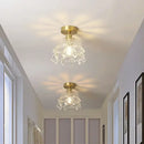 Modern gold crystal led ceiling light living room chandelier
