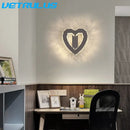 Modern gold crystal led wall lamp bedroom sconce decorbites crystal led