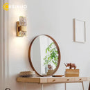 Modern gold crystal led wall light for bedroom dimmable sconce