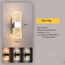 Modern gold crystal nordic led wall sconce bedroom light