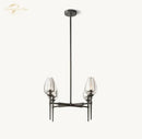 Modern gold crystal tulip chandelier pendant light dining room