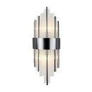 Modern gold crystal wall lamp living room glass sconce