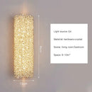 Modern gold crystal wall lights sconce – bedroom night light