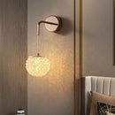 Modern gold crystal wall lights sconce – bedroom night light