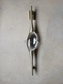 Modern gold crystal wall sconce bedroom teardrop light