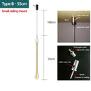 Modern gold crystal water drop chandelier bedroom pendant light