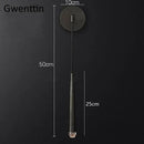 Modern gold crystal water drop wall sconce bedroom led mirror light