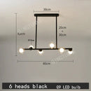 Modern gold decorbites bubble ball led hanging chandelier dining room