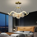 DecorBites™ Bubble Chandeliers: Modern Dimmable LED Pendant Lights for Home Decor