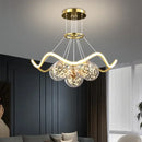DecorBites™ Bubble Chandeliers: Modern Dimmable LED Pendant Lights for Home Decor