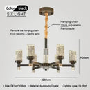 Modern gold decorbites bubble crystal chandelier for living room