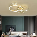 Modern gold decorbites butterfly light round living room lamp