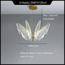 DecorBites™ Butterfly Modern Pendant Chandelier for Living Room and Dining Area
